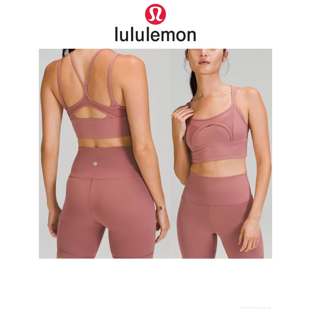 Lululemon Nulu and Mesh Chai Yoga Bra - A/B Cups